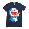 Doraemon Ladies Fitted T-Shirt