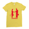 handshake Ladies Fitted T-Shirt