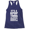 it's a kpop thing you probably wouln't understand Racerback Tank