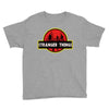 Jurassic Park Parody Stranger Things Youth Tee