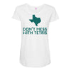 don't mess with tetris Maternity Scoop Neck T-shirt