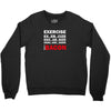 Exercise Or Bacon Youth Sweatshirt