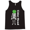 ciderhead cider drinking skeleton and apple Tank Top