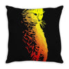 pink storm Throw Pillow