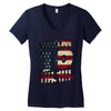 Jake Paul Team 10 Old America Design Women's V-Neck T-Shirt