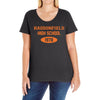 haddonfield high school 1978 Ladies Curvy T-Shirt