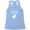 Daddy Bear - Baby Bear Custom Name Racerback Tank