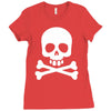skull Ladies Fitted T-Shirt