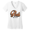 posh bitch Women's V-Neck T-Shirt