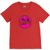 mustache V-Neck Tee