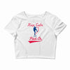 keep calm and pitch on Crop Top