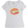visit mars Women's Triblend Scoop T-shirt