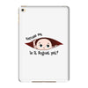 August Peeking Out Baby Boy iPad Mini 4