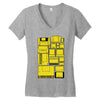 the cartridge family Women's V-Neck T-Shirt
