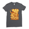 attack Ladies Fitted T-Shirt