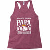 papa   tatowierungen Racerback Tank