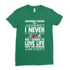 carcinoid cancer is a journey i never planed or asked for but i choose Ladies Fitted T-Shirt