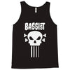 bassist skull Tank Top