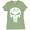 punisher infidel skull Ladies Fitted T-Shirt
