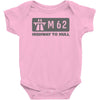 m62 highway to hull Baby Onesie