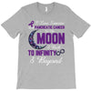 i love someone with pancreatic cancer to the moon &amp; back to infinity T-Shirt