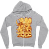 attack Zipper Hoodie
