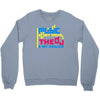 music is my drug Crewneck Sweatshirt