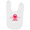 monster weightlifting Baby Bibs