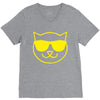 cat cool V-Neck Tee