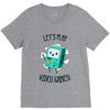 let's play video games V-Neck Tee