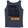 Strong Independent Motivated Gemini Tank Top