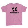 Backpacker Let's Explore The World Youth Tee