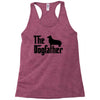 the dogfather pembroke welsh corgi Racerback Tank