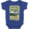 sell my herald ideal birthday gift or present Baby Bodysuit