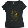 Goku Women's Triblend Scoop T-shirt