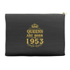 queens are born in 1953 Accessory Pouches