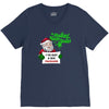 heapy new year funny santa claus christmas V-Neck Tee
