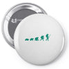 evolution of turtles Pin-back button