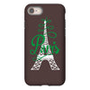 paris script eiffel tower french france iPhone 8