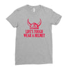 lifes tough Ladies Fitted T-Shirt