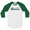 magical unicorns 3/4 Sleeve Shirt