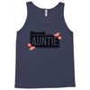 blessed aunitie with flower Tank Top
