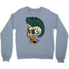skull punk style Crewneck Sweatshirt