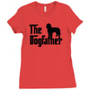 the dogfather labradoodle Ladies Fitted T-Shirt