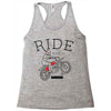 ride and fly high Racerback Tank
