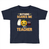 nothing scares me i'm a teacher Toddler T-shirt