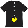 funny 80s pacman 'eating buttons' T-Shirt
