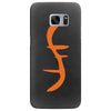 helix of heroes funny retro sci fi superhero symbol cool logo Samsung Galaxy S7 Edge Case