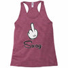mickey fuck swag Racerback Tank
