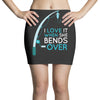 bends over Mini Skirts
